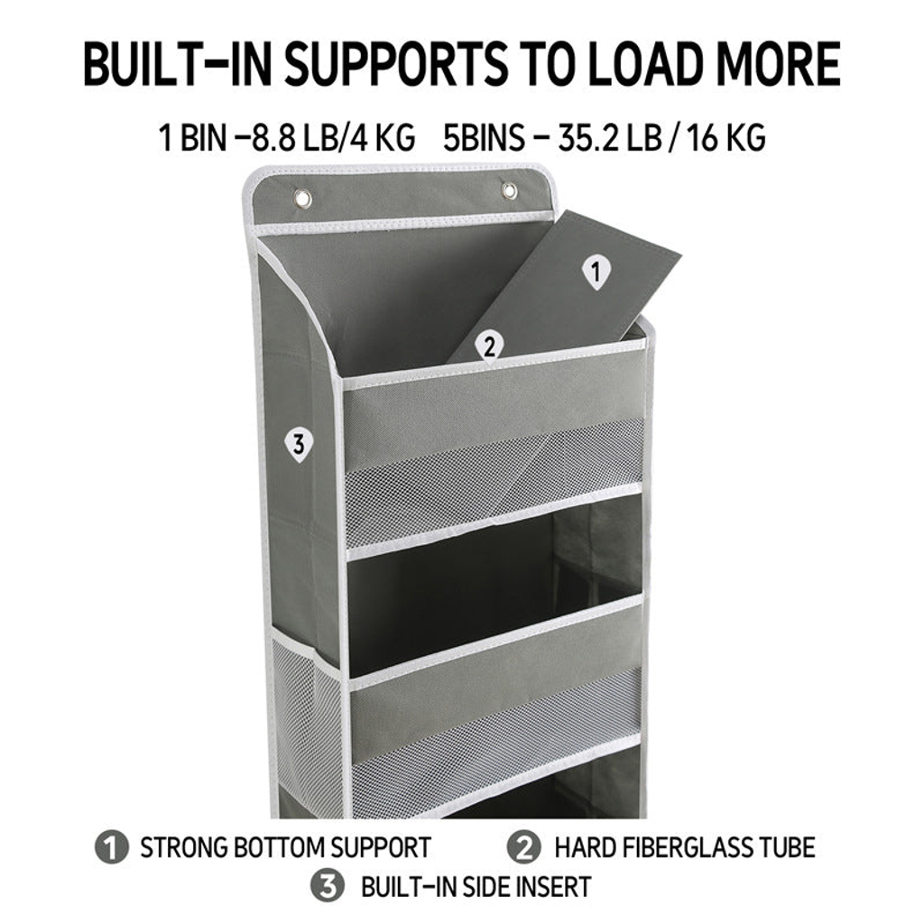 🎁FLASH SALE OFF🔥5-Tier Large-Capacity Hanging Organizer
